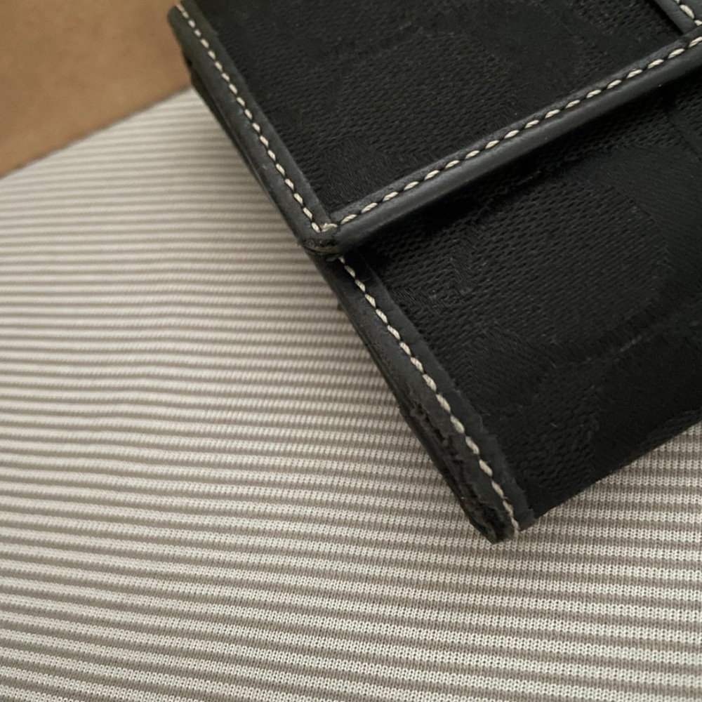 Coach Black Signature Wallet - Picture 6 of 7